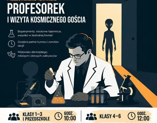 „Przez naukę do gwiazd” – teatralno-naukowe widowisko w Chłopicach