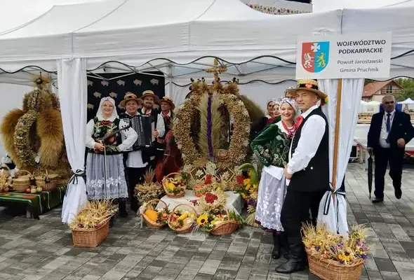Wieniec dożynkowy z Pruchnika Górnego nagrodzony przez Prezydenta RP