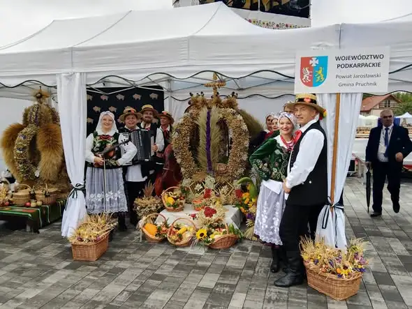 Wieniec dożynkowy z Pruchnika Górnego nagrodzony przez Prezydenta RP