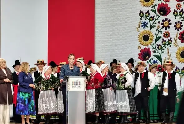 Wieniec dożynkowy z Pruchnika Górnego nagrodzony przez Prezydenta RP