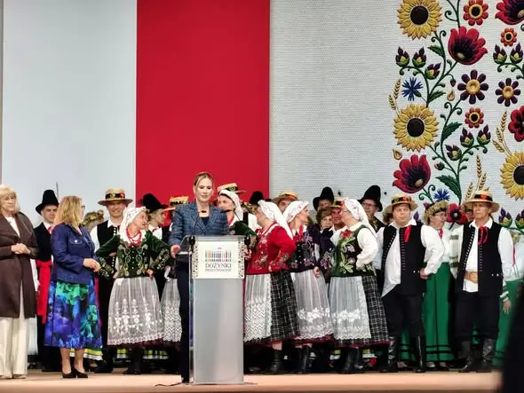 Wieniec dożynkowy z Pruchnika Górnego nagrodzony przez Prezydenta RP
