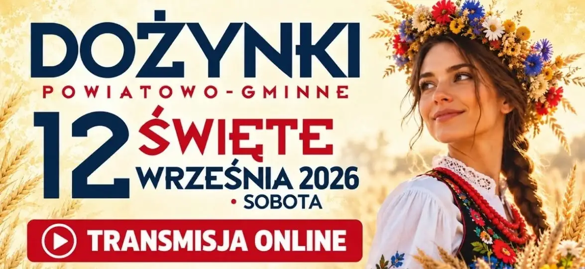 Dożynki Powiatowo-Gminne w Radymnie – nagranie transmisji dostępne w sieci