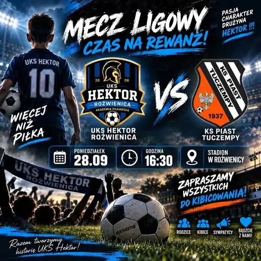 Młodzik Młodszy UKS Hektor Roźwienica walczy o pierwsze zwycięstwo