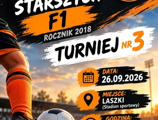Żacy starsi z UKS Orlik Wiązownica zagrają w trzecim turnieju ligowym w Laszkach