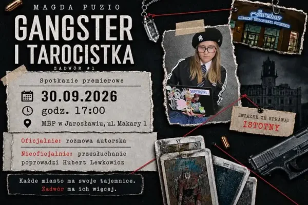 Magda Puzio spotka się z czytelnikami w jarosławskiej bibliotece