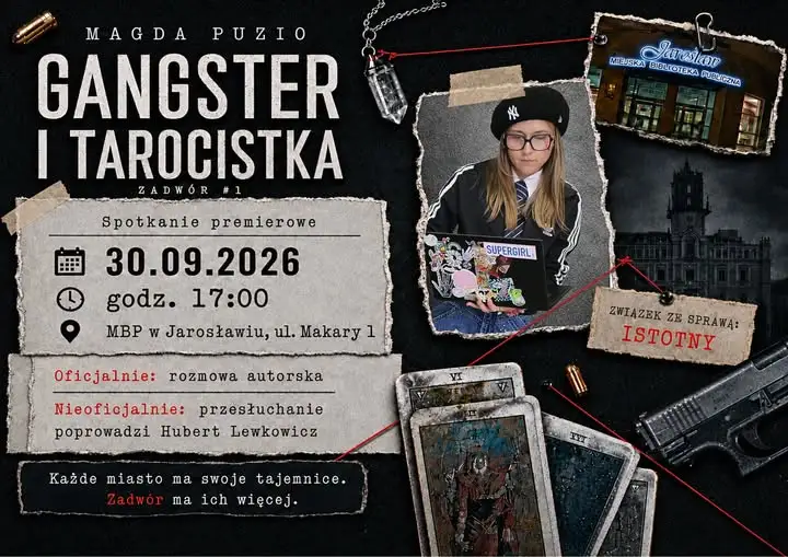 Magda Puzio spotka się z czytelnikami w jarosławskiej bibliotece