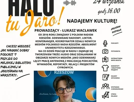 Warsztaty z komunikacji i podcastów w Miejskiej Bibliotece Publicznej w Jarosławiu