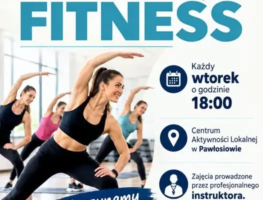 Darmowy fitness w Pawłosiowie – start już 6 października