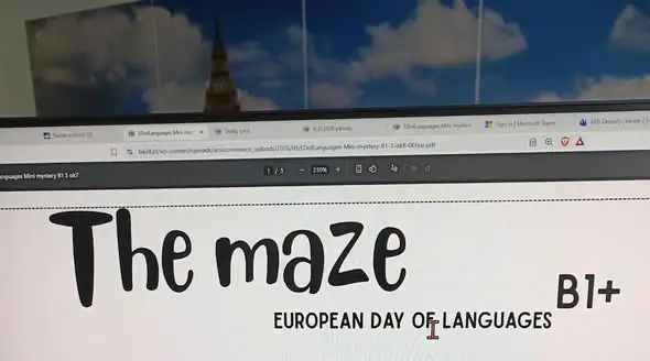 Językowy labirynt i tajemniczy sejf – Europejski Dzień Języków w Radymnie