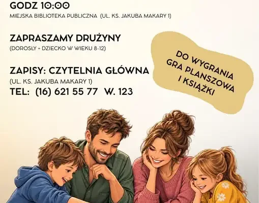 IV Rodzinny Turniej Gier Planszowych w Jarosławiu – zapisy trwają