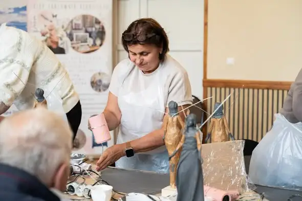 Seniorzy z Radawy tworzyli Roztoczańskie Anioły Wodne w Wiązownicy
