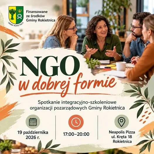 NGO w dobrej formie – integracyjne spotkanie dla organizacji z Gminy Rokietnica