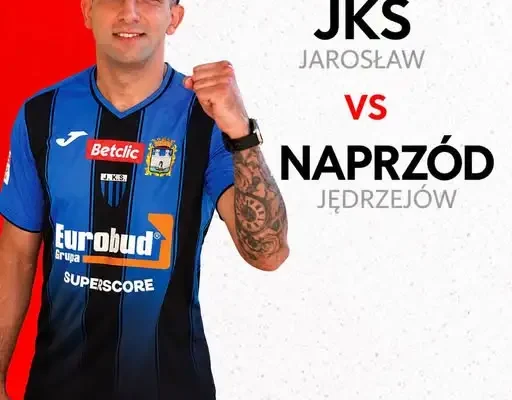 JKS Jarosław zagra z Naprzodem Jędrzejów. Transmisja online dostępna