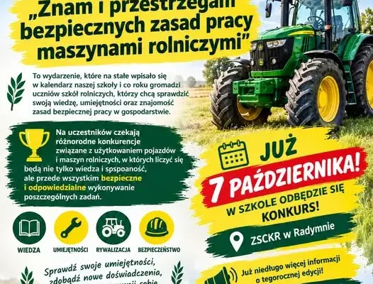 Konkurs bezpiecznej pracy maszynami rolniczymi w Radymnie