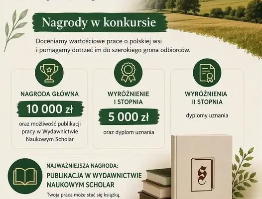 XVIII edycja konkursu „Polska wieś – dziedzictwo i przyszłość” – szansa dla badaczy i pasjonatów wsi