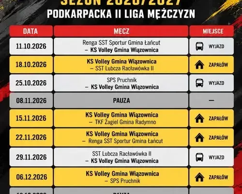 Startuje nowy sezon Podkarpackiej II Ligi Mężczyzn w siatkówce