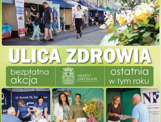 Jarosław: finał akcji „Ulica zdrowia” już 6 października na Grodzkiej