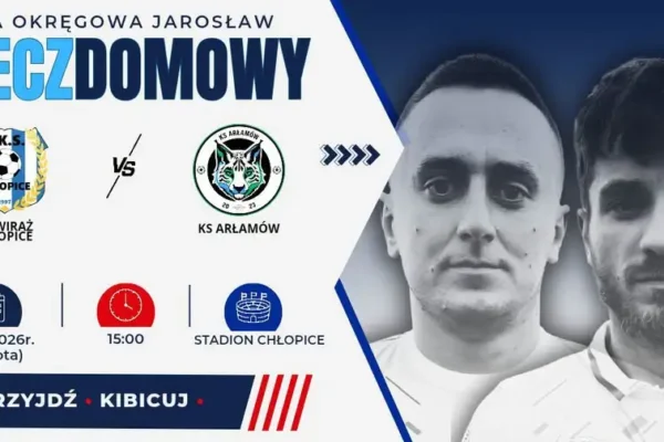LKS Wiraż Chłopice zagra z KS Arłamów w sobotnim meczu domowym