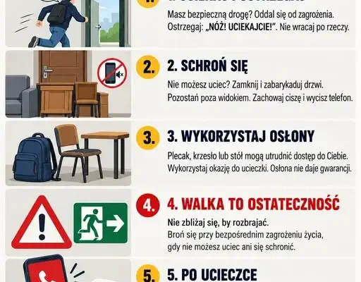 Atak nożownika – jak zwiększyć swoje szanse na przeżycie? Poradnik
