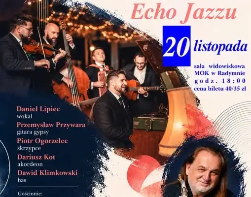 XII Podkarpacka Jesień Jazzowa w Radymnie – koncert Gentlemen’s Retro Music
