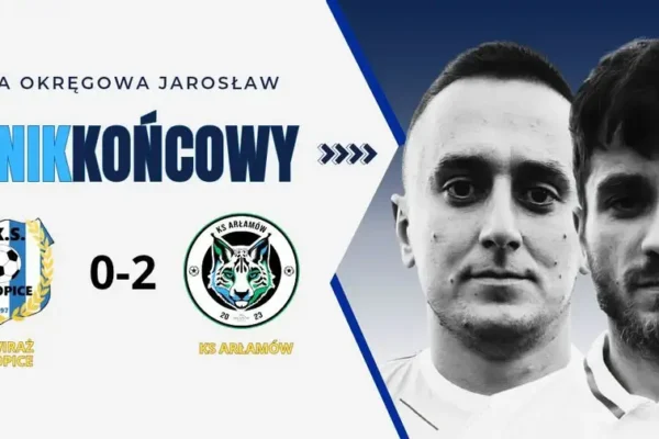LKS Wiraż Chłopice przegrywa z KS Arłamów 0:2. W piątek mecz wyjazdowy z Czuwajem Przemyśl