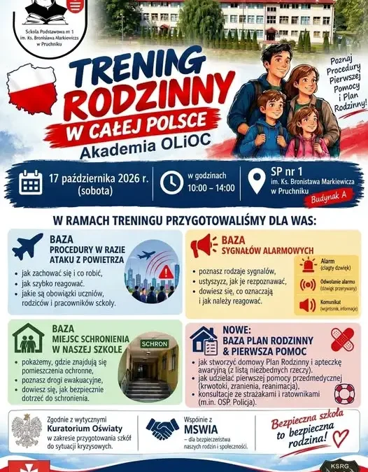 Krajowy Trening Rodzinny w Pruchniku – jak przygotować się na kryzys?