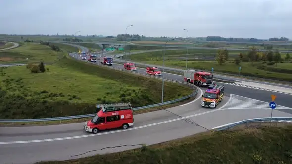 Międzygminne manewry strażackie w Mirocinie – OSP Wierzbna i Ożańsk w akcji