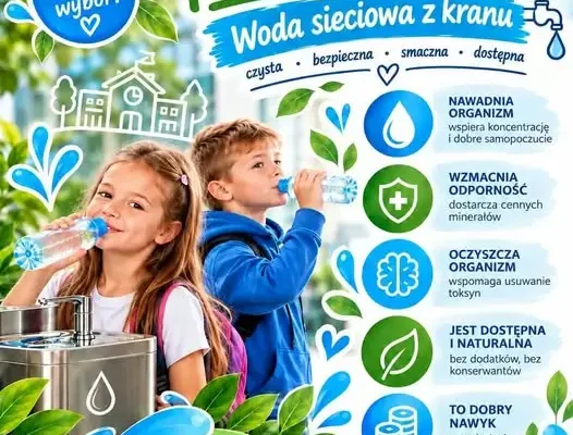 Gmina Chłopice stawia na zdrowie uczniów – dystrybutory wody w pięciu szkołach
