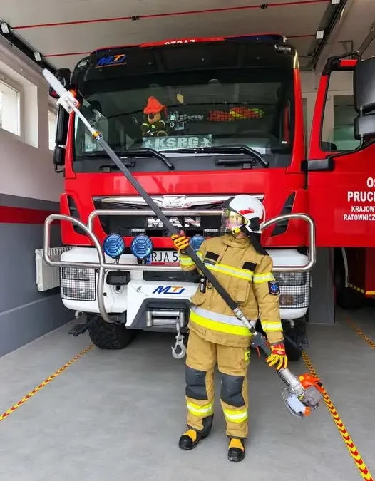 OSP Pruchnik nr 1 z nowym sprzętem dzięki wsparciu Nadleśnictwa Kańczuga