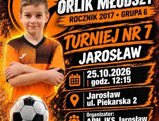 UKS Orlik Wiązownica zagra w Jarosławiu w 7. turnieju ligi orlików młodszych