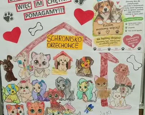 Zbiórka darów dla zwierząt ze schroniska w Orzechowcach – dołącz do akcji!