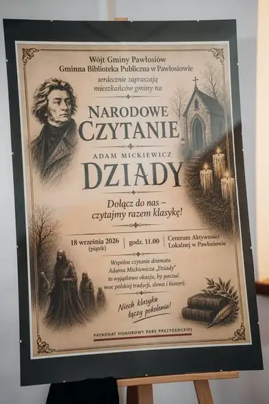 Pawłosiów: Narodowe Czytanie „Dziadów” po raz piętnasty