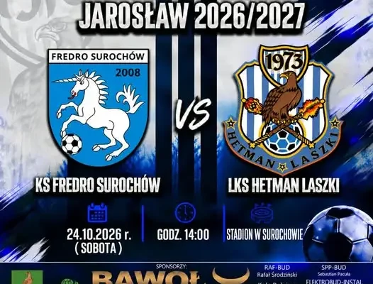 KS Fredro Surochów zmierzy się z LKS Hetman Laszki – zapowiedź sobotniego meczu