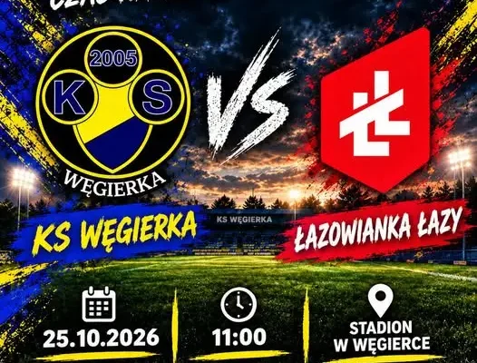 KS Węgierka walczy o punkty z Łazowianką Łazy w 11. kolejce