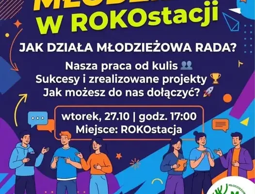 Spotkanie Młodzieży w ROKOstacji – dowiedz się, jak działa Młodzieżowa Rada Gminy Rokietnica
