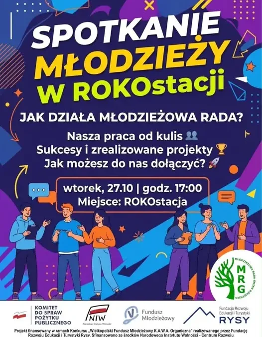 Spotkanie Młodzieży w ROKOstacji – dowiedz się, jak działa Młodzieżowa Rada Gminy Rokietnica