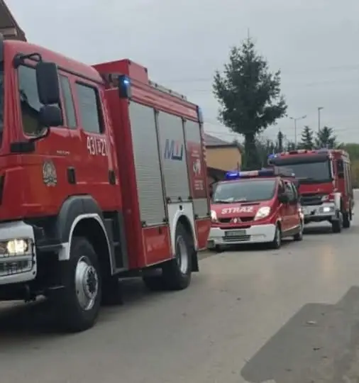 Pożar sadzy w kominie w Ostrowie — interweniowały trzy zastępy straży