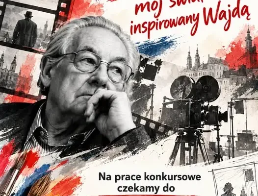 Konkurs plastyczny „Poza kadrem – mój świat inspirowany Wajdą” w Radymnie